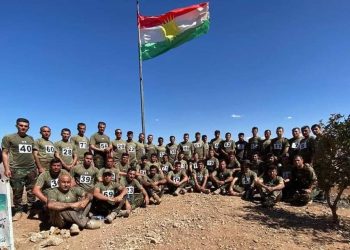 ئەفسەرانی پێشمەرگە پێشبڕكێی شاخەوانی دەكەن