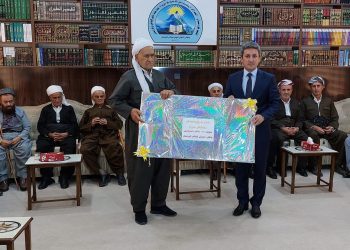 لە ئیدارەی سۆران ساڵیادی دامەزراندنی یەكێتی زانیان بەرز راگیرا