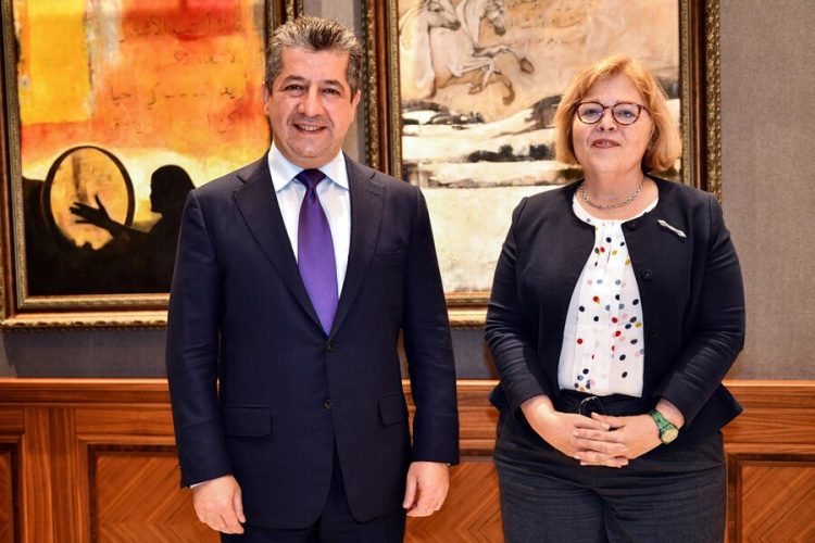 سەرۆکی حکوومەت پێشوازی لە یاریدەدەری وەزیری دەرەوەی ئەمەریكا دەکات