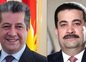 مه‌سرور بارزانی بۆ محه‌ممه‌د شیاع سوودانی: پشتیوانی پێكهێنانی حكومه‌تێكی گشتگیر ده‌كه‌م