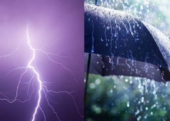لە كاتی باران بارین و هەورە تریشقە لە ماڵەكانتان نەهێنە دەرەوە