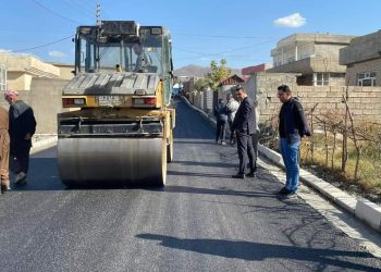 هەشت هەزار مەتر لە گەڕەکی برادۆست قیرتاو کراوە