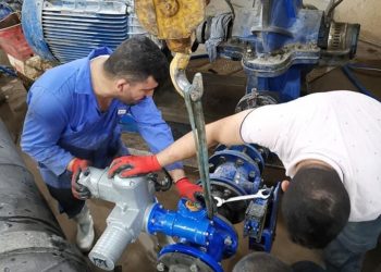 گرفتی ئاوی گەڕەكەكانی ناحیەی دیانا چارەسەر كرا