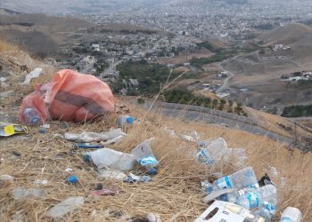 فڕێدانی پاشماوەكان لە پێچەكانی سەروچاوەی دیانا هاووڵاتییانی نیگەران كردووە