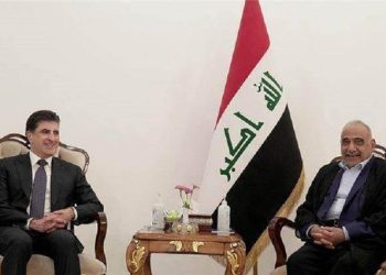 نێچیرڤان بارزانی و عادل عه‌بدولمه‌هدی، دیدارێكیان ئه‌نجام دا