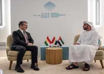 سه‌رۆكی حكوومه‌ت له‌گه‌ڵ جێگری سه‌رۆك وه‌زیران و وه‌زیری ناوخۆی ئیمارات كۆ بووه‌وه‌