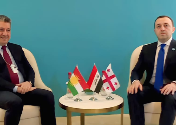 مه‌سرور بارزانی له‌گه‌ڵ سه‌رۆكوه‌زیرانی جۆرجیا كۆبووه‌وه‌