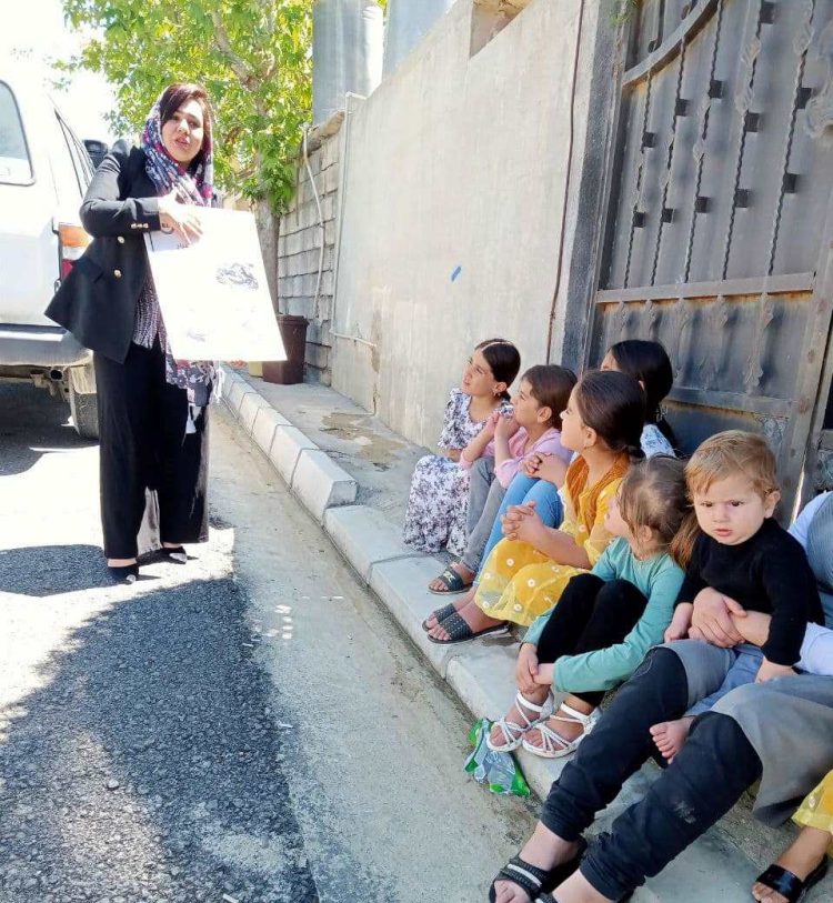 دانیشتوانی گونده‌كانی ئیدارەی سۆران لە مەترسییەکانی مین و تەقەمەنی ھۆشیار دەکرێنەوە