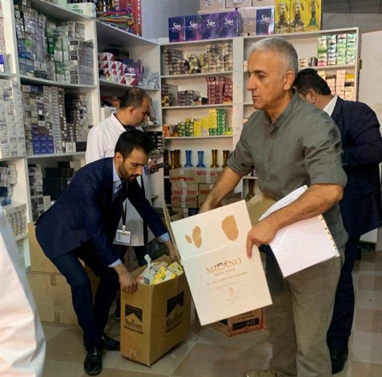 لە سۆران دەست بەسەر برێك دەرمانی نێرگەلە داگیرا و جگەرەی ئەلكترۆنیش قەدەغە كرا