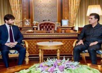 سەرۆكی هەرێمی كوردستان ماڵئاوایی لە كونسوڵی فڕەنسا دەكات