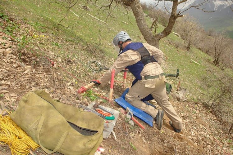 لە هەرێم 355 کێڵگەی مین ڕێژکراو ماوە