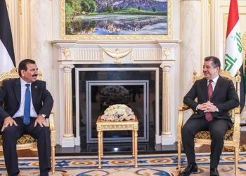 سەرۆکی حکومەت پێشوازی لە جێگری سەرۆکی ئەنجومەنی نوێنەرانی ئوردن دەکات