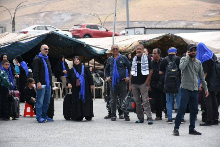 هاتنی زیارەتكارانی ئێران لە سنووری نێودەوڵەتی حاجی ئۆمەران بەردەوامە