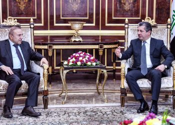 مەسرور بارزانی پێشوازی لە شاندێکی ئەنجومەنی نیشتمانیی کورد لە سووریا دەکات