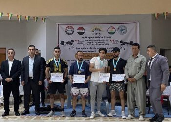 پێشمەرگەیەك پلەی یەكەم بەدەست دەهێنێت