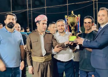 تیپی گۆڕەتوو توانی نازناوی خولی تۆپی پێی بارزانیی نەمر بەدەست بهێنێت