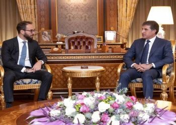 سەرۆكی هەرێمی كوردستان پێشوازیی لە كونسوڵی ئەمەریكا كرد