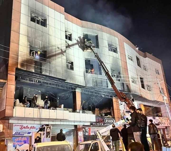 ئوردن سەرەخۆشی لە کەسوکاری قوربانییانی رووداوەکەی سۆران دەکات