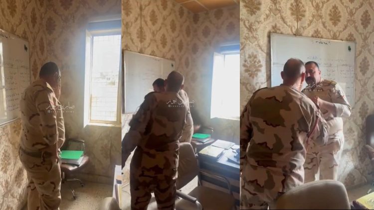 لەسەر گرتە ڤیدیۆیەكی نەشیاو دوو ئەفسەر دەستگیردەكرێن