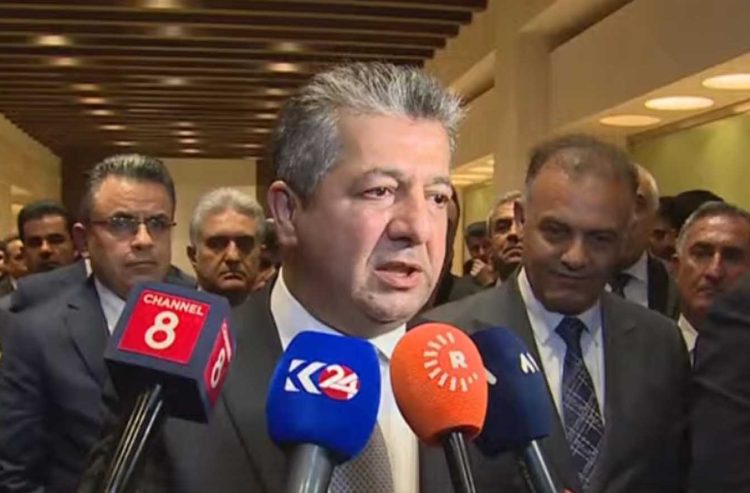 مهسرور بارزانی: چاوهڕێین بهغدا مووچهی مانگی چوار و پێنج له كاتێكی زوودا رهوانه بكات
