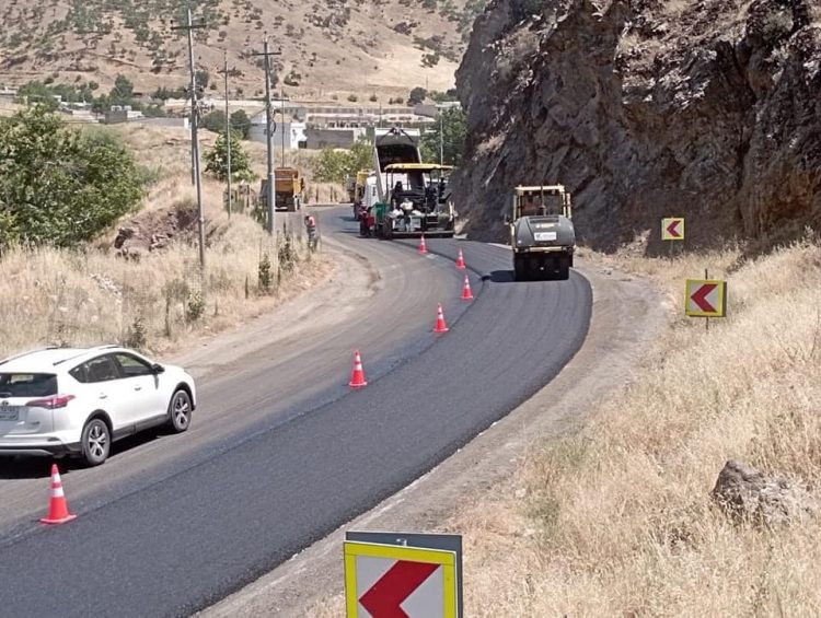 بەشێكی ڕێگای هامڵتۆن قیڕتاو دەكرێت