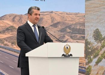 بەردی بناغەی پڕۆژەیەكی دیكەی دووسائیدی كردنی رێگایەكی ستراتیژی دادەنرێت.