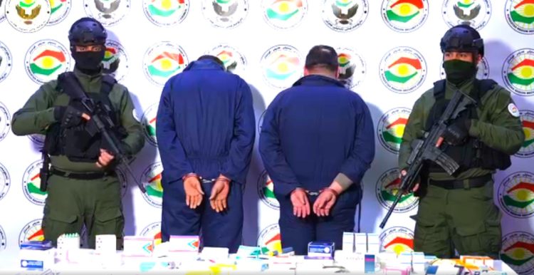 لە هەولێر دەرمانخانەیەك بازرگانی بە دەرمانی هۆشبەر كردووە