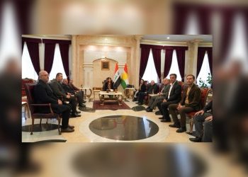 شاندی دەم پارتی بۆ ئیمرالی گەیشتە هەرێمی کوردستان
