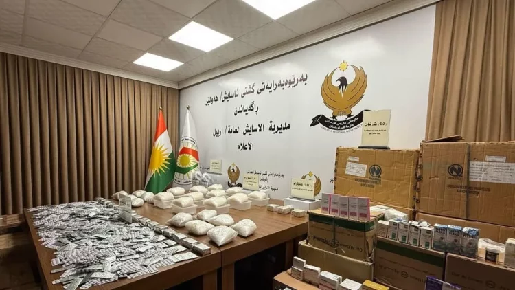 لە هەرێم و عێراق ١٦ بازرگانى ماددەى هۆشبەر دەستگیرکران