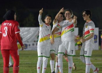 خانمانی کوردستان 13 گۆڵیان لە ئوردن تۆمارکرد