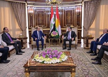 مەسرور بارزانی و نووری مالیکی کۆبوونەوە