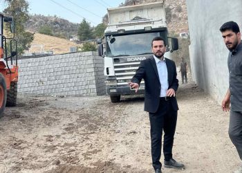 پڕۆژەی چاككردنی شەقام و كۆڵانەكانی گوندەكانی سنووری شارەوانی مەجیداوە بەردەوامی هەیە