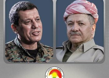 سەرۆک بارزانی و مەزلووم عەبدی پەیوەندییەکی تەلەفۆنیان ئەنجامدا