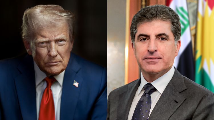 نێچیرڤان بارزانی نامەیەکی پیرۆزبایی لە سەرۆک دۆناڵد ترەمپەوە پێدەگات