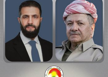 ناوەڕۆكی پەیوەندیی تەلەفۆنیی نێوان سەرۆك بارزانی و سەرۆكی سووریا