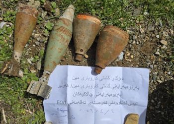 ژمارەیەک پاشماوەی تەقەمەنی جەنگی چارەسەرکران