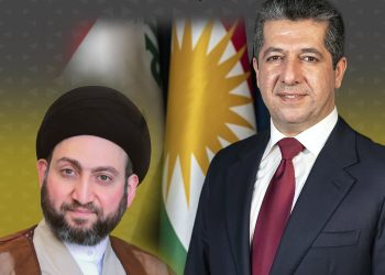 سەرۆکوەزیران مەسرور بارزانی پیرۆزبایی لە عەممار حەکیم دەکات