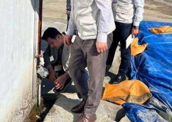زێدەڕۆیی ئاو لە دوو گەڕەکی شارى سۆران لابردرا