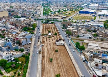 پڕۆژەی زیادكردنی سەوزایی بەردەوامە