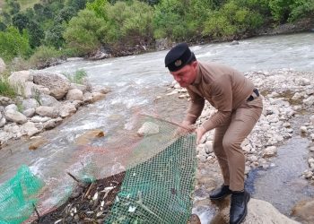 تەڵەی ماسی گرتن تێكدراو دەستیش بەسەر كەل و پەلەكان داگیرا