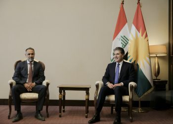  نێچیرڤان بارزانی و باڵیۆزی بەریتانیا دۆخى عێراق تاوتوێ دەکەن