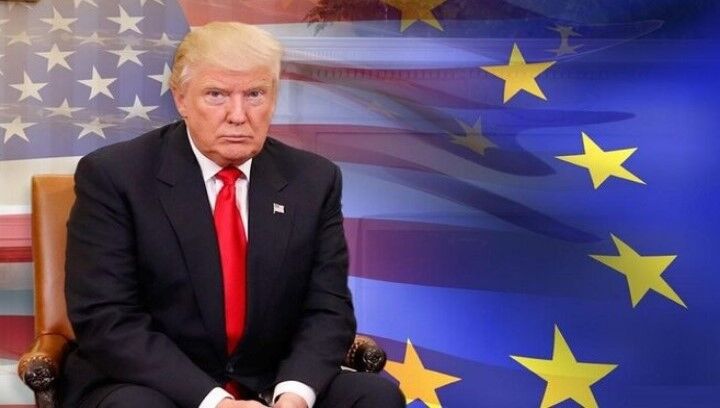 ترەمپ ڕێککەوتنە بازرگانییەکان لەگەڵ ئەوروپا هەڵدەوشێنێتەوە