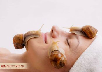 سوودە شاراوەکانی snail (حەلەزۆن) بۆ چاودێریکردنی پێست