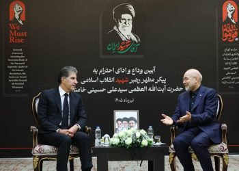 نێچیرڤان بارزانی و قالیباف جەختیان لە پەرەپێدانی پەیوەندییە مێژووییەکانی هەولێر و تاران کردەوە