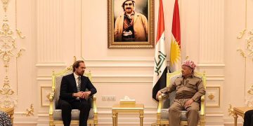 سەرۆک بارزانی و کونسوڵی بەریتانیا دواپێشهات و بارودۆخی سیاسیی ناوچەکەیان تاوتوێ کرد