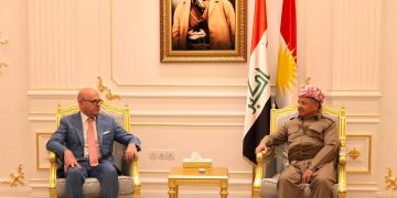 سەرۆک بارزانی و کونسوڵی ئیتاڵیا دوایین پێشهاتەکانی ناوچەکە تاوتوێ دەکەن