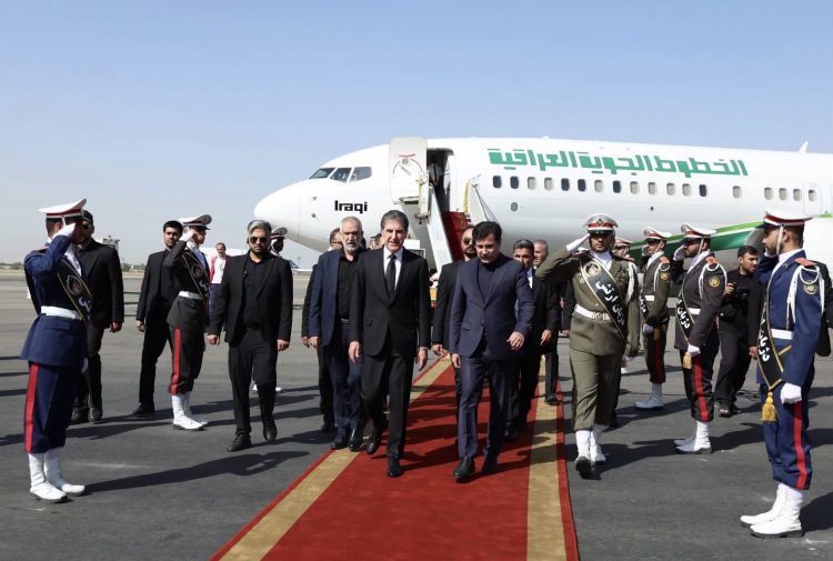 سەرۆکی هەرێمی کوردستان گەیشتە تاران 