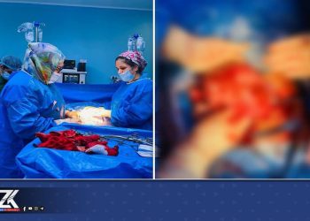 پزیشکانی سۆران ژیانی دووگیانێکی 20 ساڵیان لە دوای تەقینی کیسی هێلکەدان ڕزگار کرد