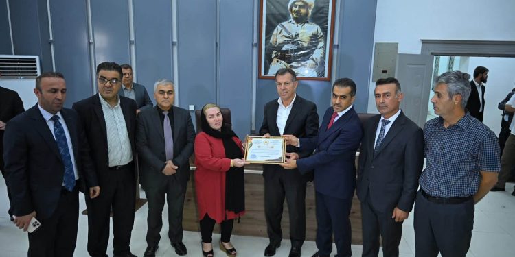 بەڕێوەبەری نوێی بانکی ئازادی لە سۆران دەستبەكاربوو
