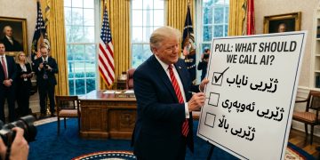 ترەمپ ڕاپرسی بۆ گۆڕینی ناوی ”ژیریی دەستكرد” دەكات